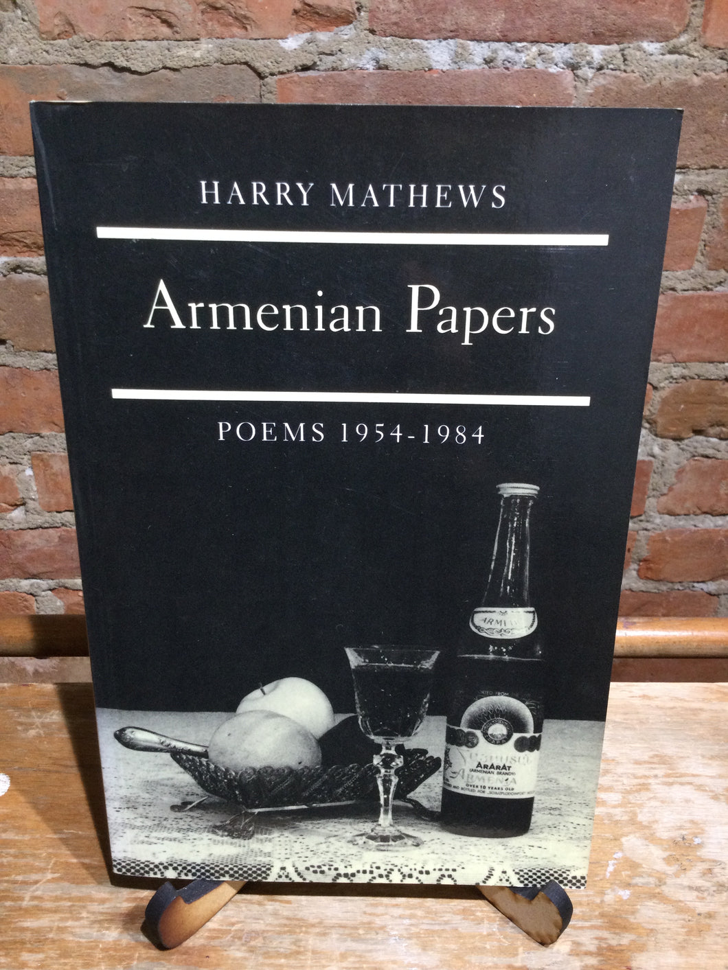 [Rare] Mathews, Harry: Armenian Papers: Poems 1954-1984 [used paperback]