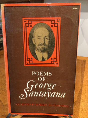 Santayana, George: Poems of George Santayana [used paperback]