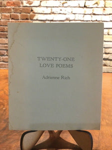 [Rare] Rich, Adrienne: Twenty-One Love Poems [used paperback]