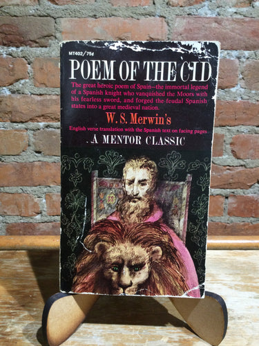 [Rare] Merwin, W. S.: Poem of the Cid [used paperback]