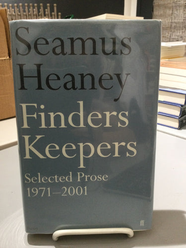 Heaney, Seamus: Finders Keepers [used hardcover]