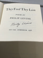 [Rare] Levine, Philip: They Feed They Lion [used paperback]