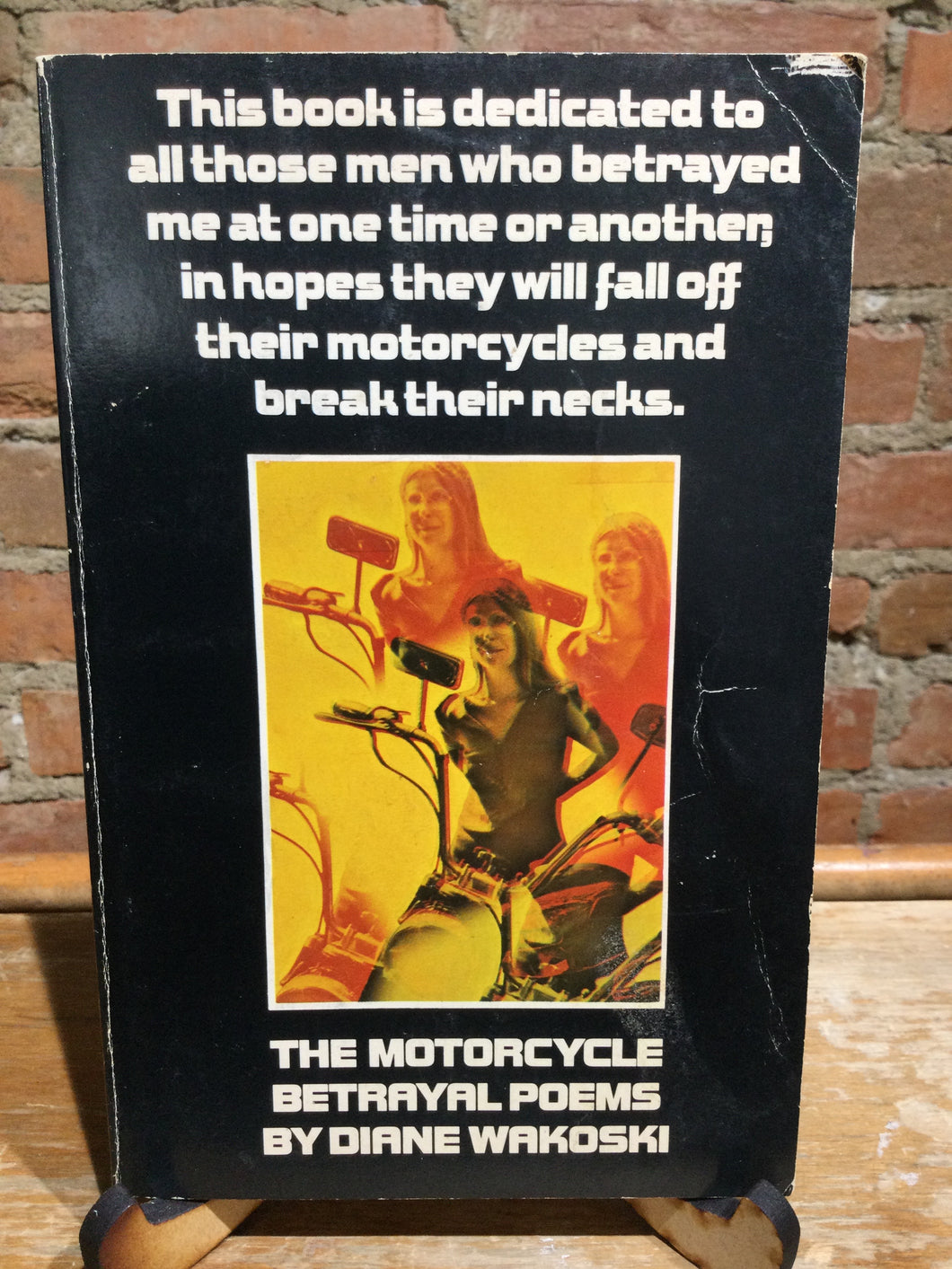 [Rare] Wakoski, Diane: The Motorcycle Betrayal Poems [used paperback]