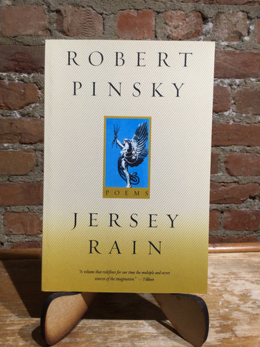 Pinsky, Robert: Jersey Rain [used paperback]