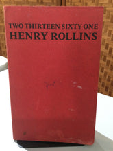 [Rare] Rollins, Henry: Two Thirteen Sixty One [used paperback]