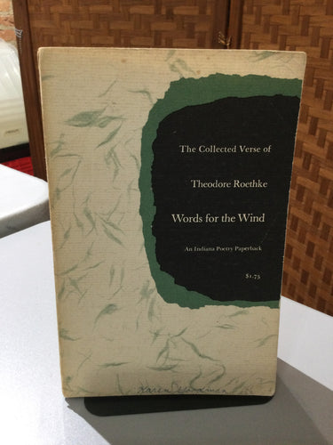 Roethke, Theodore: Words for the Wind [used paperback]