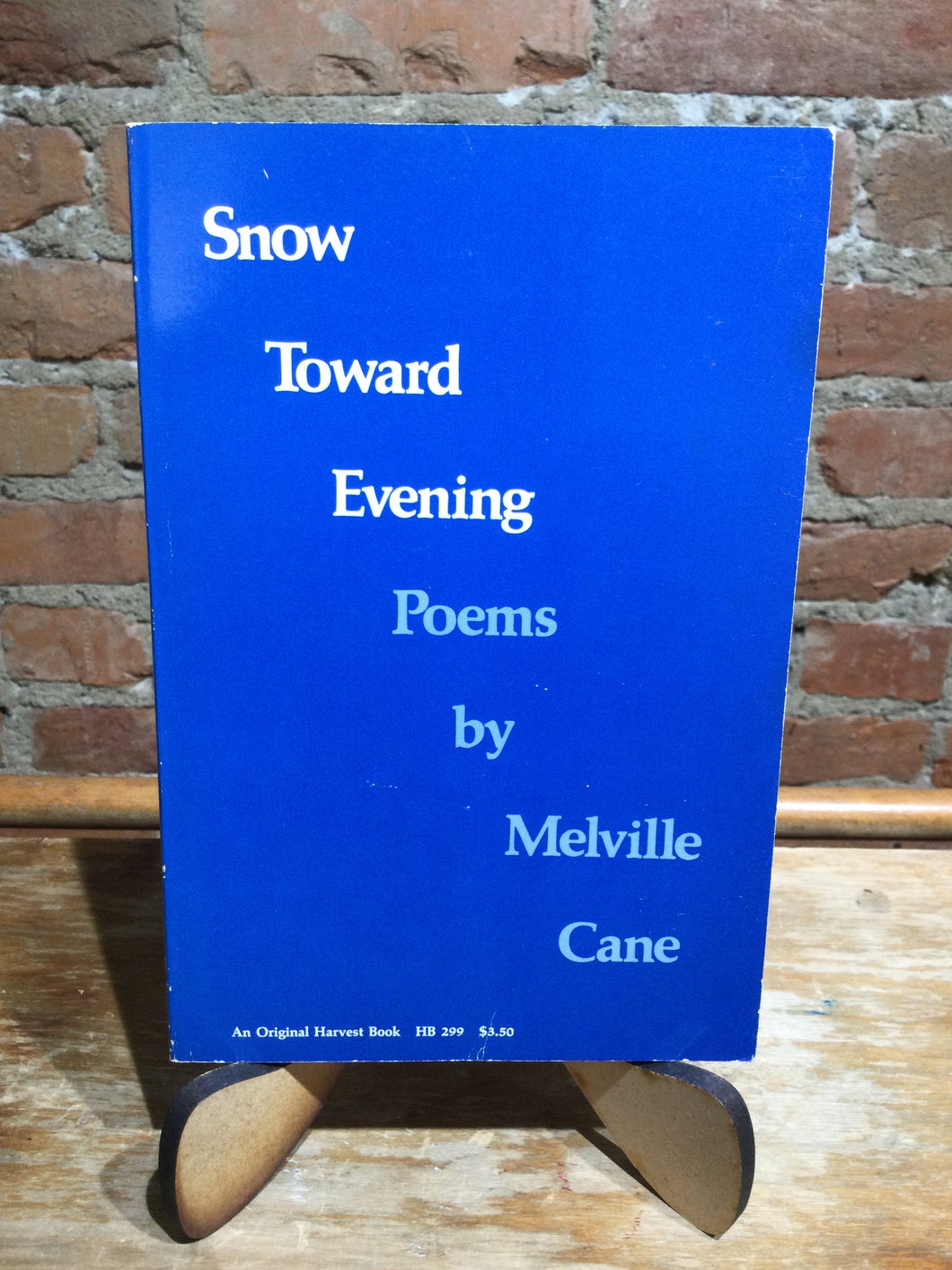 Cane, Melville: Snow Toward Evening [used paperback]
