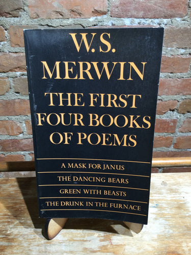 Merwin, W.S.: The First Four Books of Poems [used paperback]