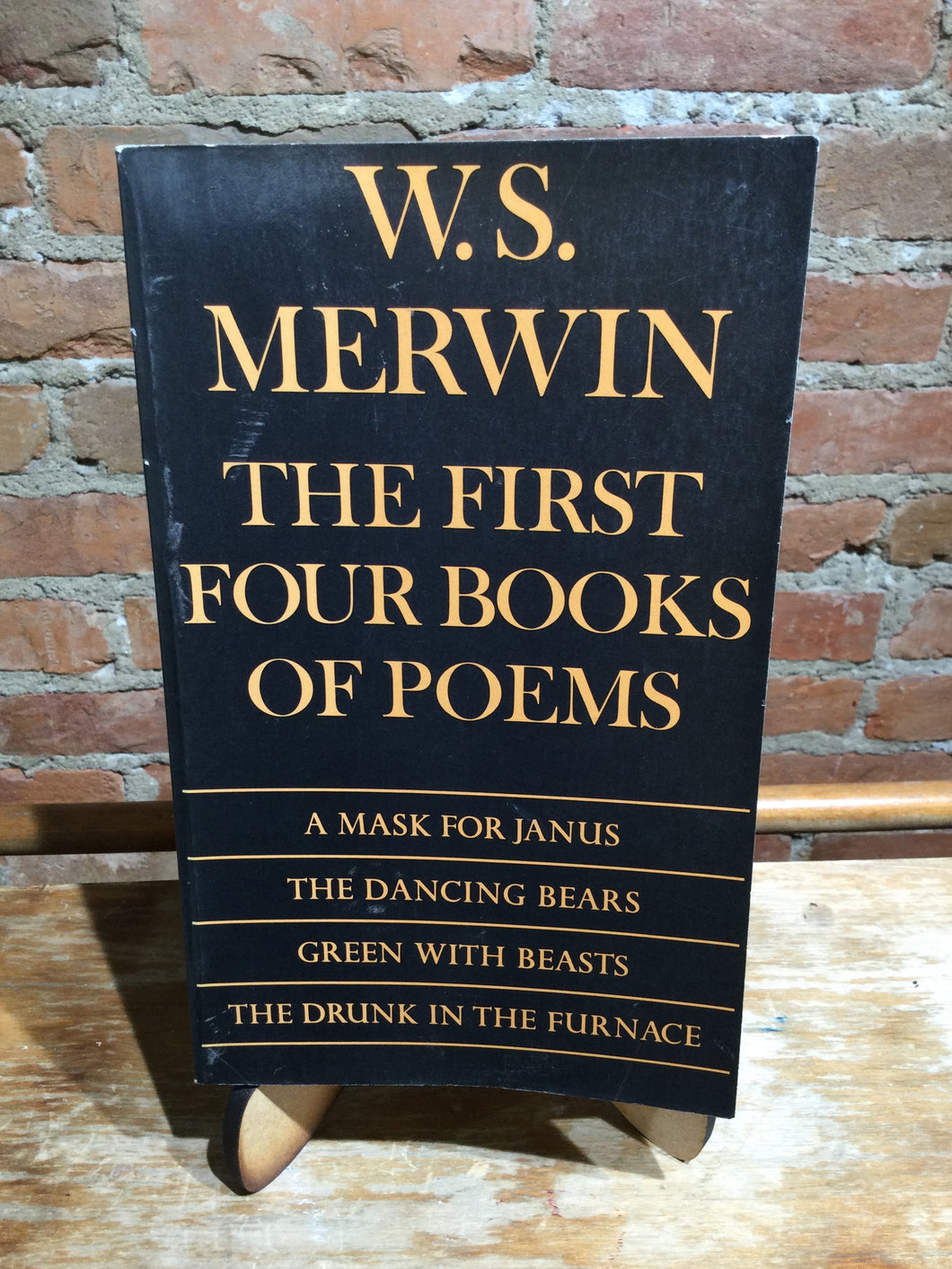 Merwin, W.S.: The First Four Books of Poems [used paperback]