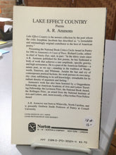 Ammons, A. R.: Lake Effect Country [used paperback]