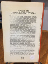 Santayana, George: Poems of George Santayana [used paperback]