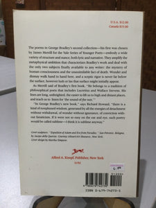 Bradley, George: Of the Knowledge of Good and Evil [used paperback]