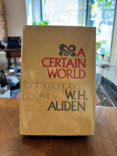 [Rare] Auden, W.H.: A Certain World