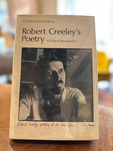 [Rare] Edelberg, Cynthia Dubin: Robert Creeley's Poetry: A Critical Introduction [used hardcover]