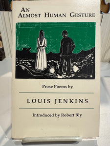 [Rare] Jenkins, Louis: An Almost Human Gesture [used paperback]