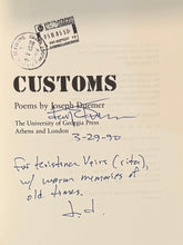 [Rare] Duemer, Joseph: Customs [used paperback]