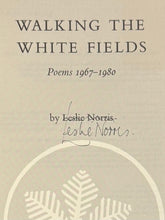 [Rare] Norris, Leslie: Walking the White Fields [used paperback]
