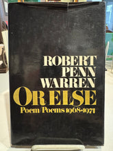 Warren, Robert Penn: Or Else [used hardcover]