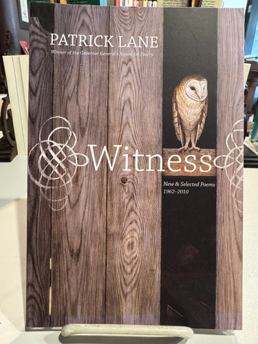 Lane, Patrick: Witness [used paperback]