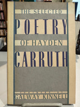 Carruth, Hayden: Selected Poetry [used paperback]