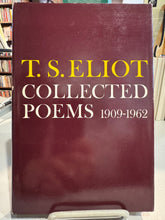 Eliot, T.S.: Collected Poems 1909-1962 [used hardcover]
