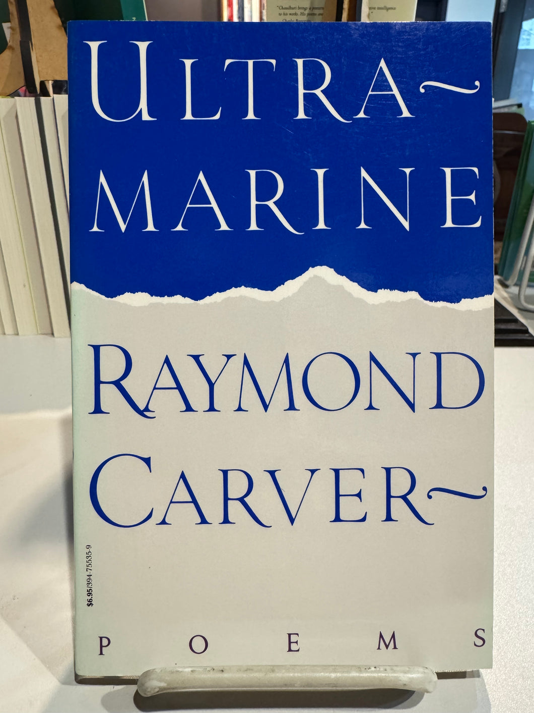 Carver, Raymond: Ultramarine [used paperback]