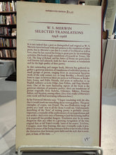 Merwin, W.S.: Selected Translations 1948-1968 (used paperback)
