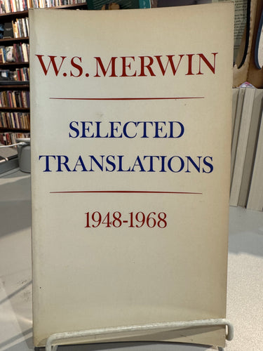 Merwin, W.S.: Selected Translations 1948-1968 [used paperback]