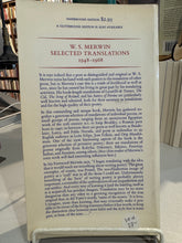 Merwin, W.S.: Selected Translations 1948-1968 [used paperback]