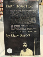 Snyder, Gary: Earth House Hold [used paperback]