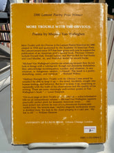 Van Walleghen, Michael: More Trouble with the Obvious [used hardcover]