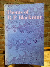 Poems of R.P. Blackmur [used paperback]