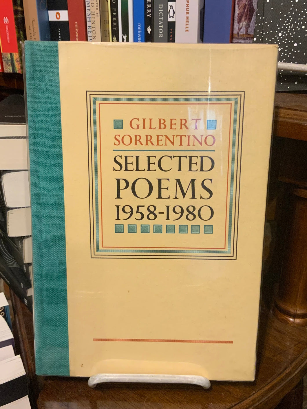 [Rare] Sorrentino, Gilbert: Selected Poems 1958-1980