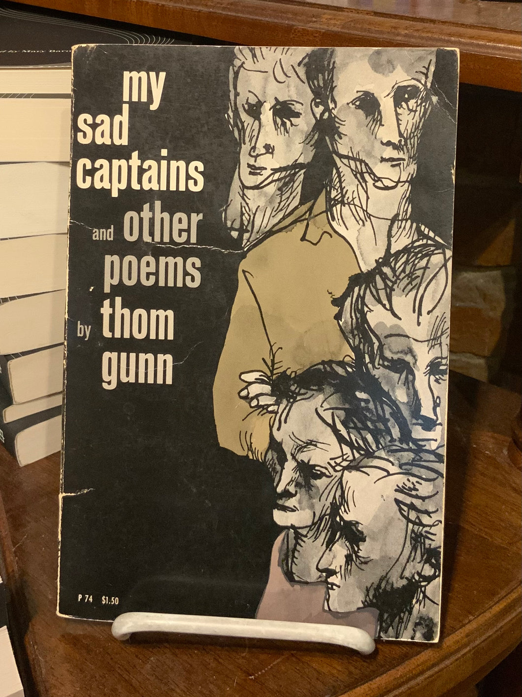 [Rare] Gunn, Thom: my sad captains and other poems