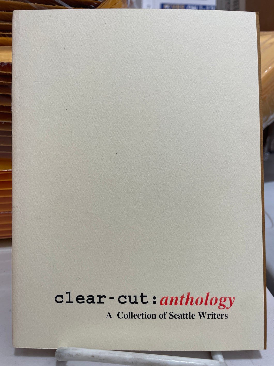 Ed. Vassilakis, Nico: Clear-Cut: Anthology [used paperback]