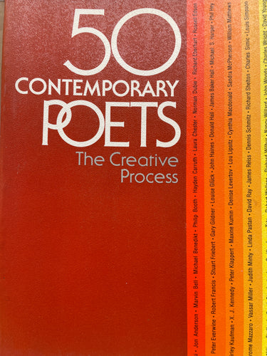 Ed. Turner, Alberta T.: 50 Contemporary Poets: the Creative Process [used paperback]