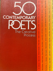 Ed. Turner, Alberta T.: 50 Contemporary Poets: the Creative Process [used paperback]