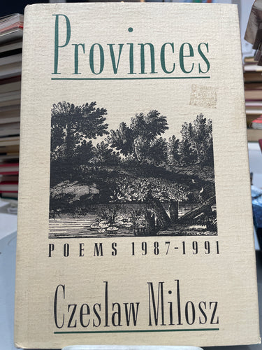 Milosz, Czeslaw: Provinces [used hardcover]