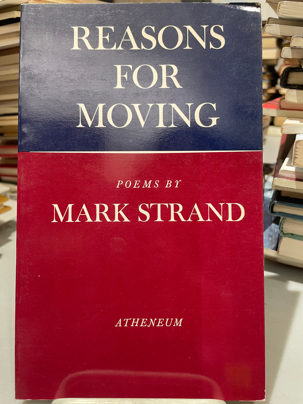 Strand, Mark: Reasons for Moving [used paperback]