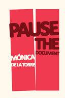 [03/11/25] de la Torre, Mónica: Pause the Document