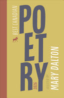[11/18/25] Dalton, Mary & Lahey, Anita (eds.): Best Canadian Poetry 2026