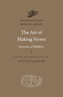 Gervase of Melkley / Lawler, Traugott (tr.): The Art of Making Verses (HB)