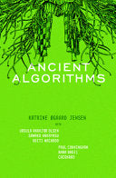 Jensen, Katrine Øgaard: Ancient Algorithms
