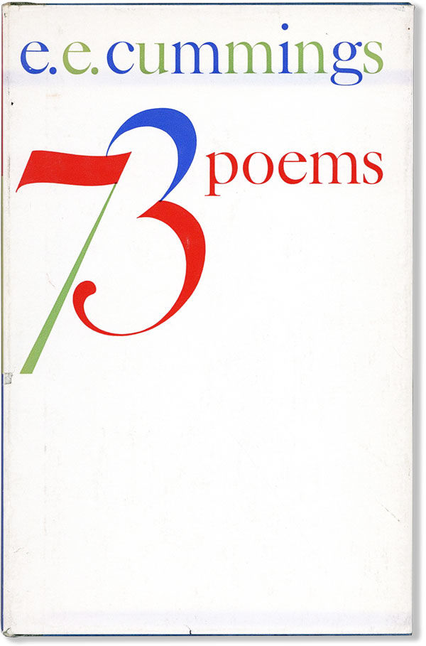 Cummings, E. E.: 73 poems [used paperback]