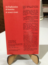 [Rare] Pinsky, Robert: An Explanation of America [used paperback]