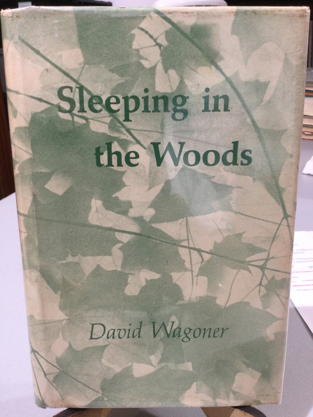 Wagoner, David: Sleeping in the Woods [used hardcover]