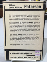 Williams, William Carlos: Paterson [used paperback]