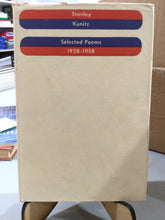 [Rare] Kunitz, Stanley: Selected Poems 1928-1958 [used hardcover]