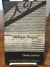 Levertov, Denise: Oblique Prayers [used paperback]