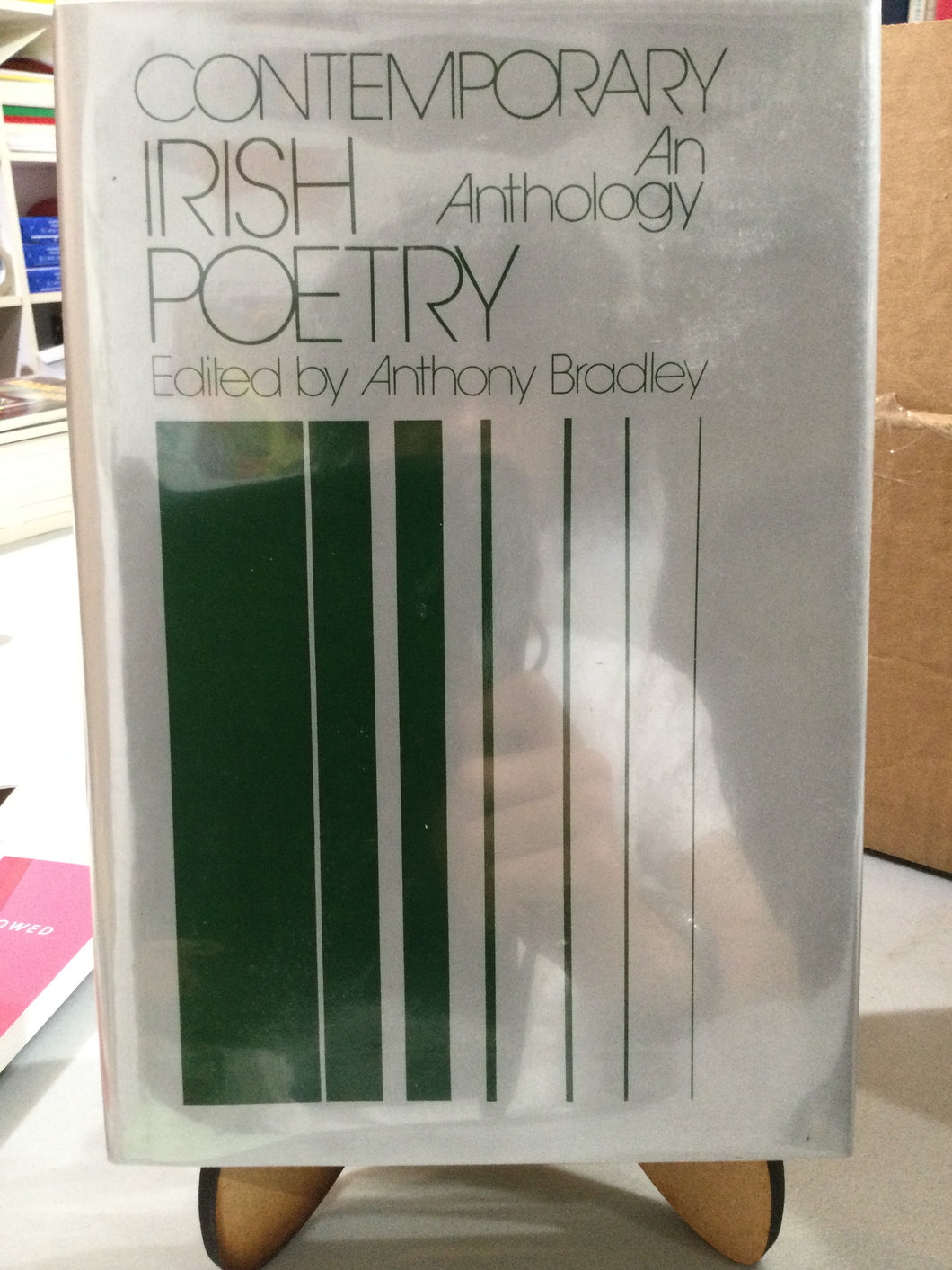 [Rare] ed. Bradley, Anthony: Contemporary Irish Poetry [used hardcover]